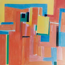 1997, Öl, 146 × 146
