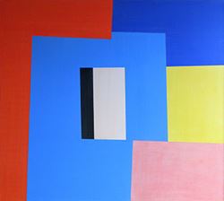 2009, Acryl, 89 × 100
