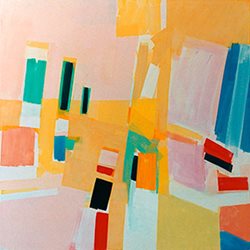 1994, Öl, 130 × 130
