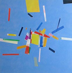 1993, Öl, 130 × 130
